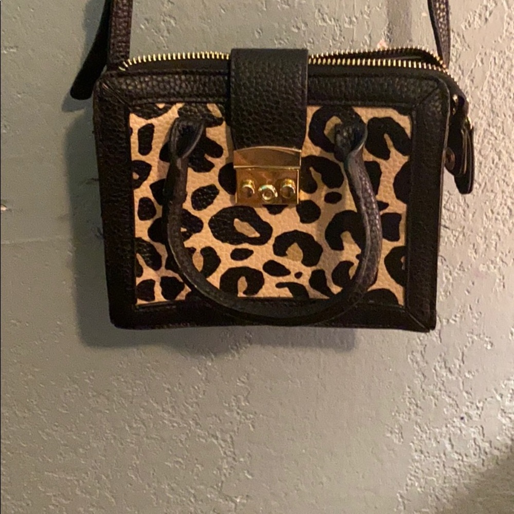 Leopard small cross body